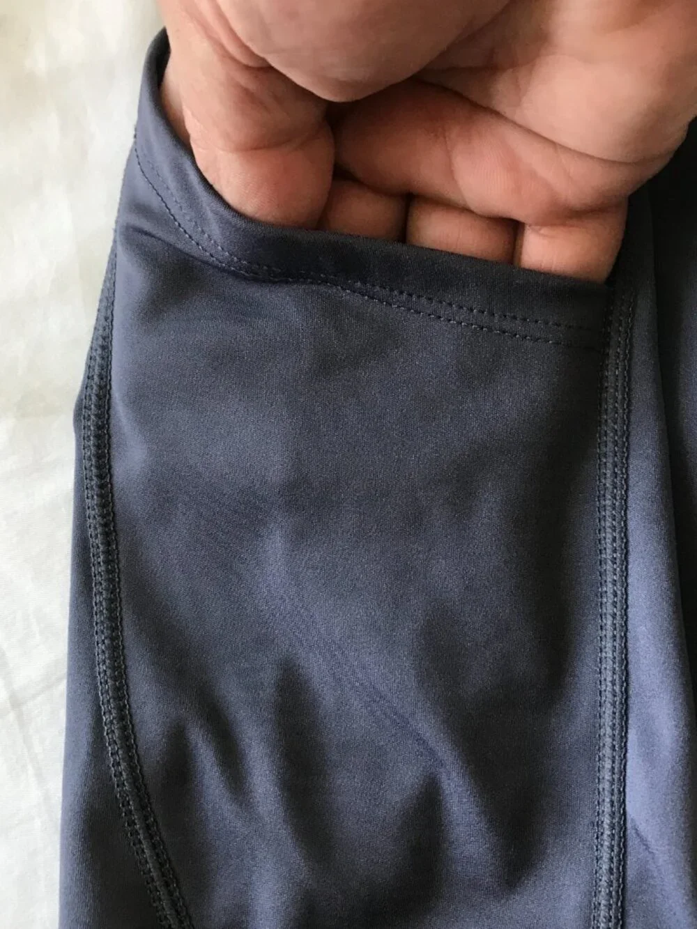 Lululemon Fast and Free Nulux Leggings Women M Gray Reflective Dot Athleisure
